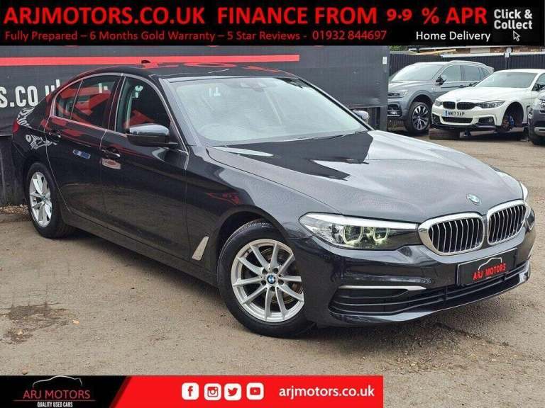 2018 BMW 5 Series 2.0 520i GPF SE Auto Euro 6 (s/s) 4dr SALOON Petrol Automatic