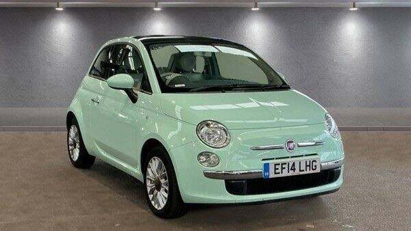 2014 Fiat 500 1.2 Lounge 3dr Dualogic [Start Stop] HATCHBACK PETROL Automatic