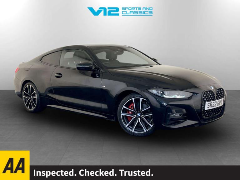 2022 BMW 4 Series 420i xDrive M Sport 2dr Step Auto COUPE PETROL Automatic