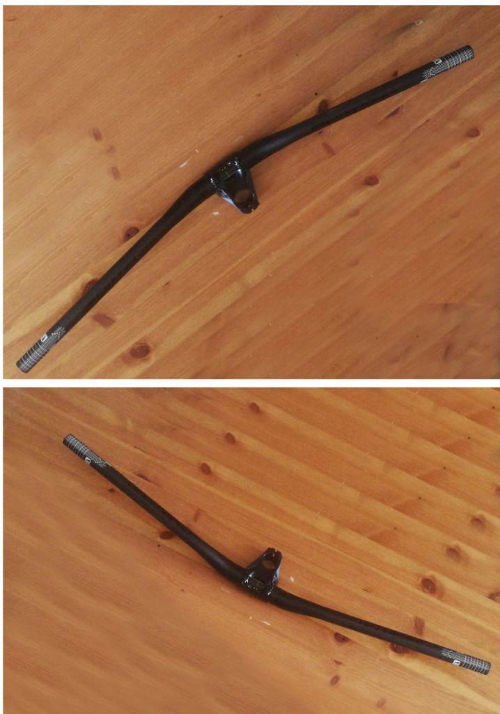 Nukeproof horizon riser bar & stem 31.8 as new 