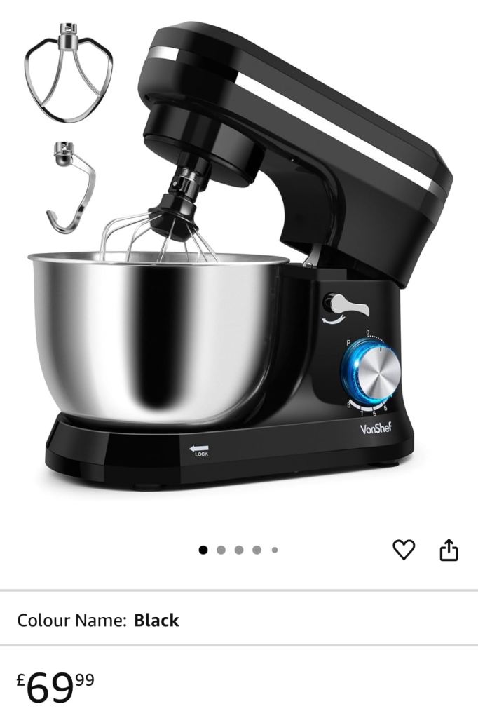 Vonshef Food mixer with attachment