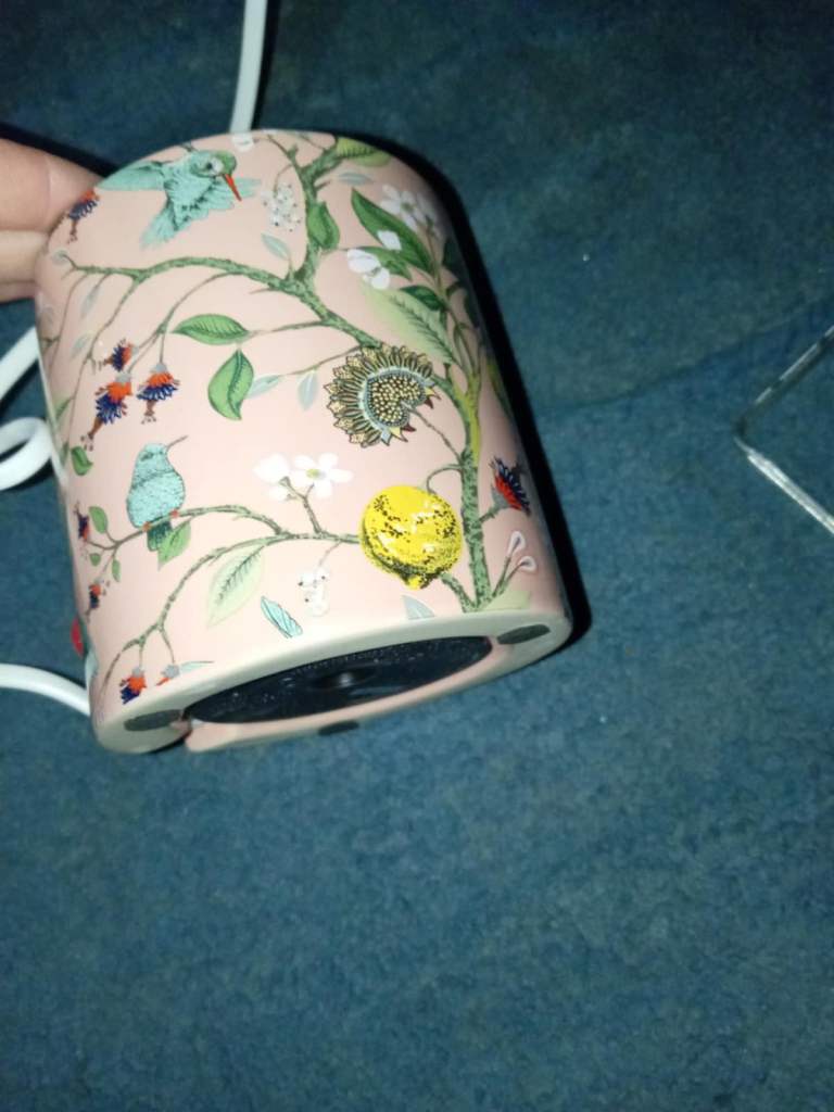 SCENTSY Garden Gathering Wax Warmer – Pink Floral Design