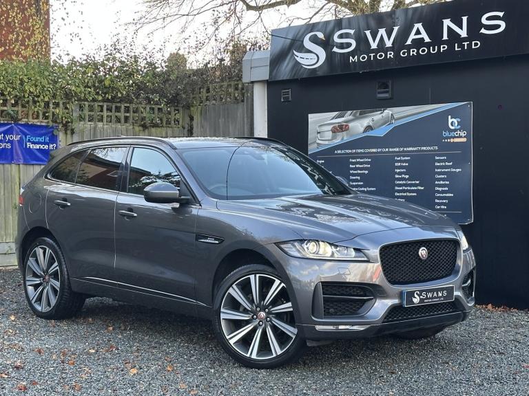 2016 Jaguar F-Pace 2.0 D180 R-Sport Diesel Auto 5 Door SUV Grey