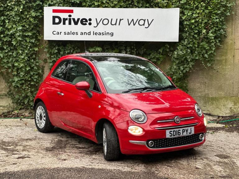 FIAT 500 1.2 Lounge Euro 6 (s/s) 3dr 2016