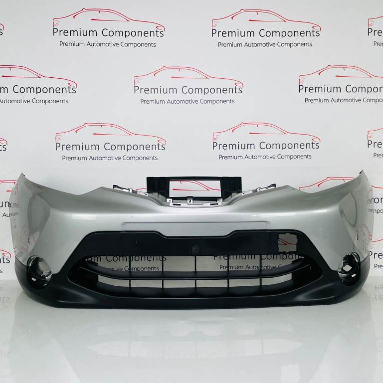 Nissan Qashqai Front Bumper Genuine J11 Mk2 Silver 620224ea0h 2014 - 2017 [au47]