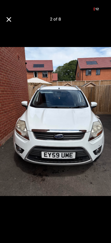 Ford, KUGA, Estate, 2009, Manual, 1997 (cc), 5 doors
