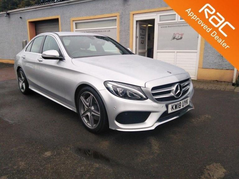2018 Mercedes-Benz C-CLASS 2.1 C220d AMG Line Saloon 4dr Diesel G-Tronic+ Euro 6