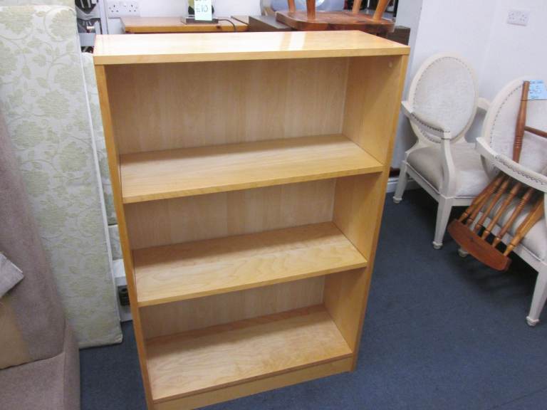 BOOKCASE WITH TWO ADJUSTABLE SHELVES at HAVEN TRUST CHARITY SHOP 