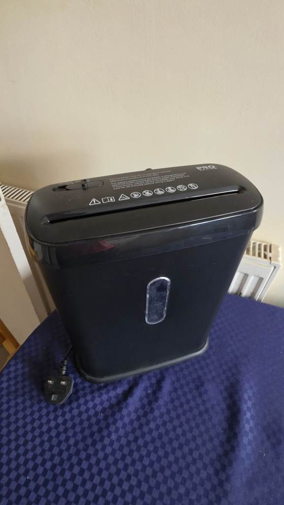 Pro Action Black Paper Shredder – Good Condition