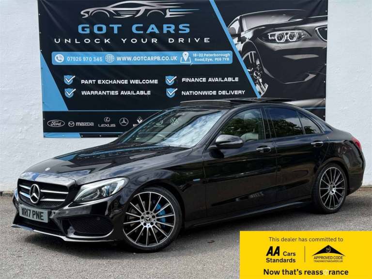 2017 Mercedes-Benz C Class C350e AMG Line Premium Plus 4dr Auto SALOON PETROL/ELECTRIC Automatic