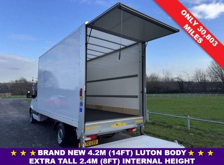 Mercedes Sprinter 2.0 315Cdi Lwb 3.5t. 4.2m. Luton Tail Lift (NEW BODY) Eu 6 150