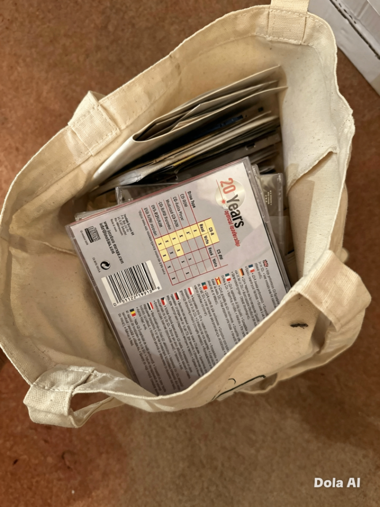 🎶 Mixed CD Bundle + Tote Bag