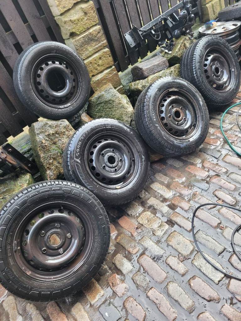 4x ford transit 16inch wheels and good tyres 