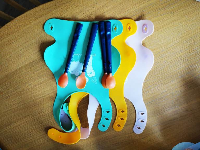 Free bibs and spoons – Collection Only