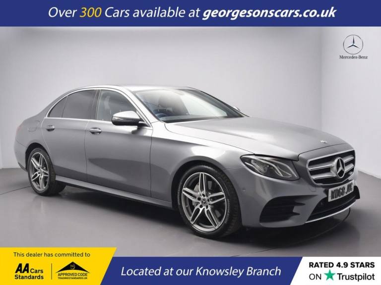 2018 Mercedes-Benz E Class 2.0 E220d AMG Line Saloon 4dr Diesel G-Tronic+ Euro 6 (s/s) (194 ps) S...