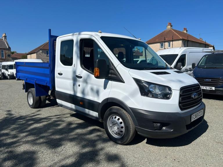 2018 Ford Transit 2.0 TDCi 130ps Double Cab Chassis TIPPER CHASSIS CAB Diesel Manual