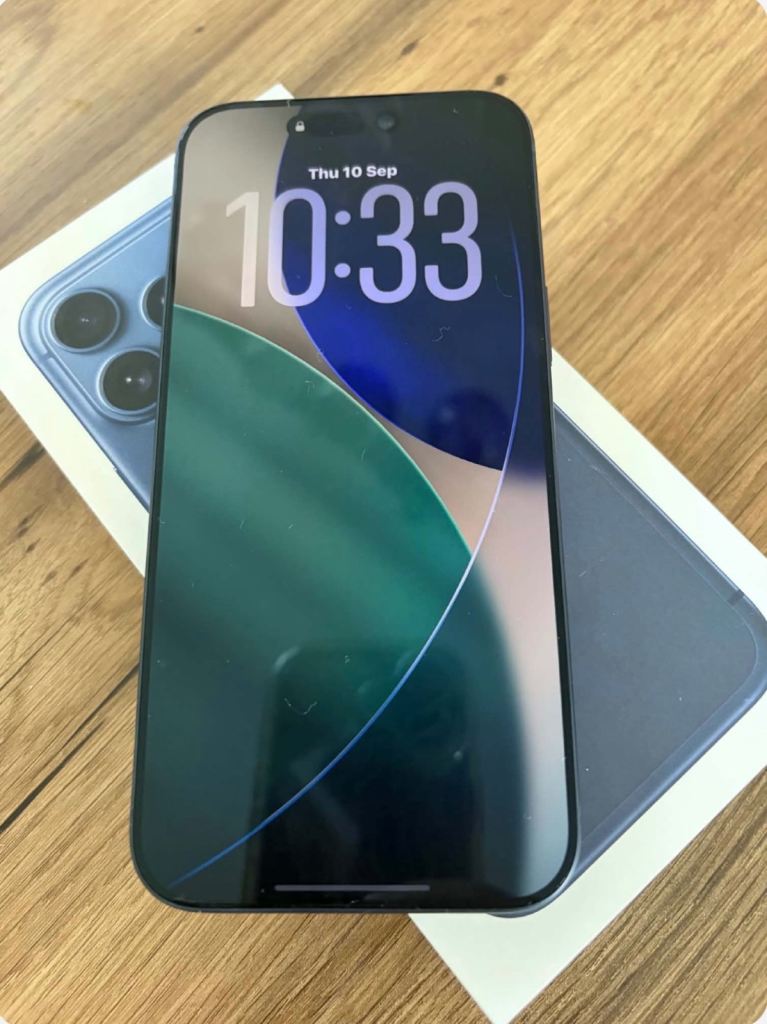 Apple iPhone 15 Pro - Blue, As Good As New