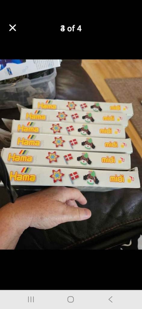 6 new boxes of Hama beads and boards