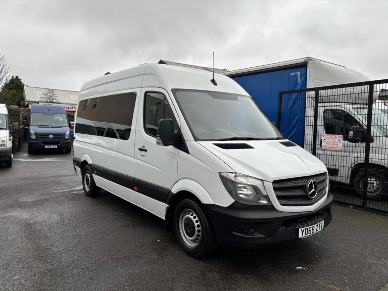 2018 Mercedes-Benz Sprinter 2.1 314 CDI TL14 Tourer Double Cab 5dr Diesel G-Tronic RWD MWB High R...