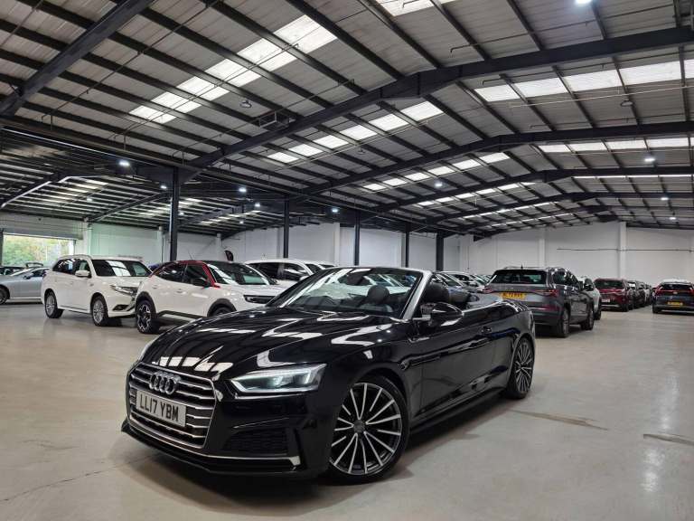 2017 Audi A5 Cabriolet 2.0 TFSI S line Euro 6 (s/s) 2dr CONVERTIBLE Petrol Manual