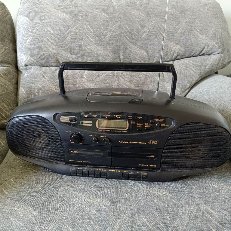 JVC CD Portable System Model RC-X720 (Boombox)