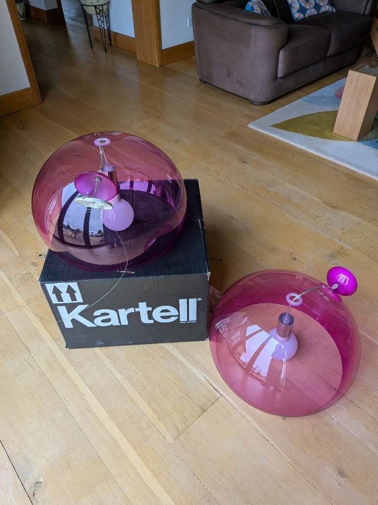 Kartell designer ceiling light fitting 