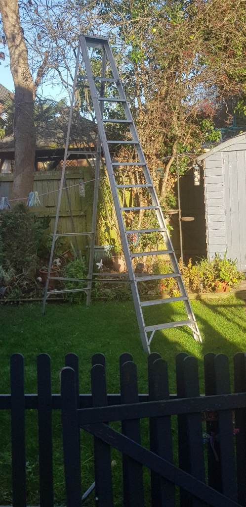 image for 12ft step ladders very tall 