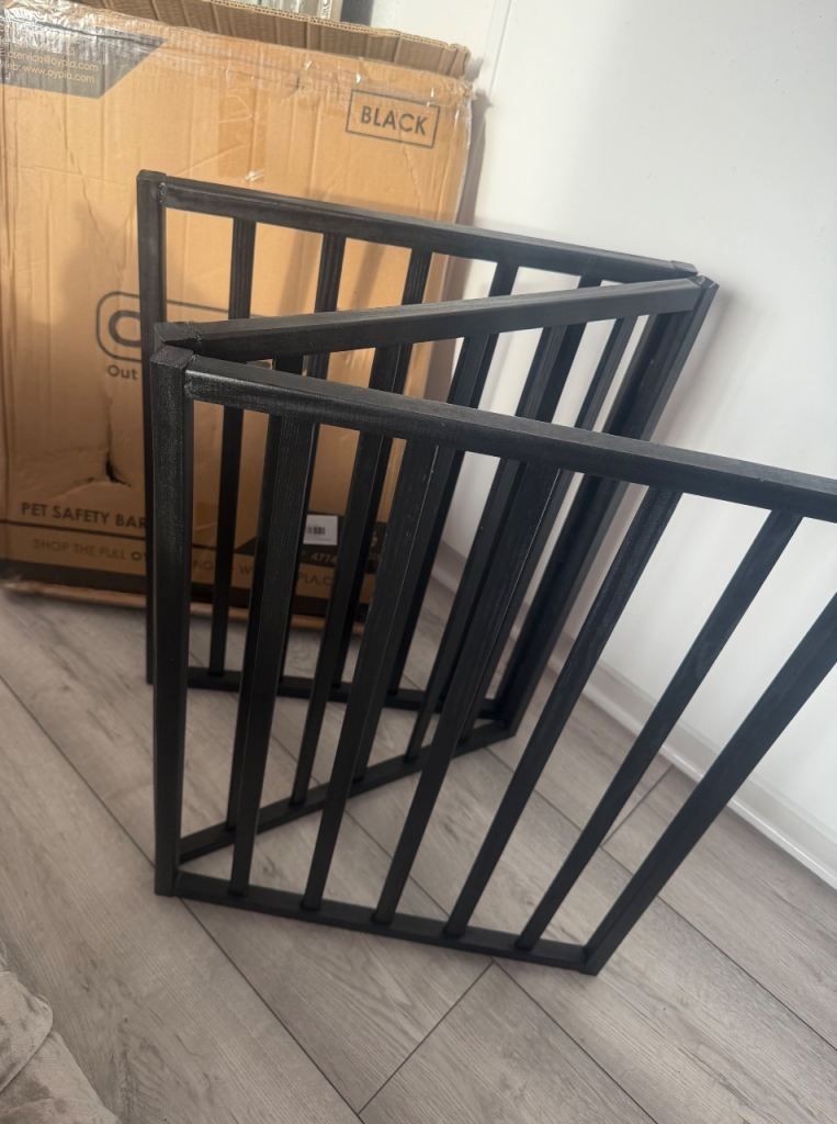 Puppy dog animal 3 piece fence