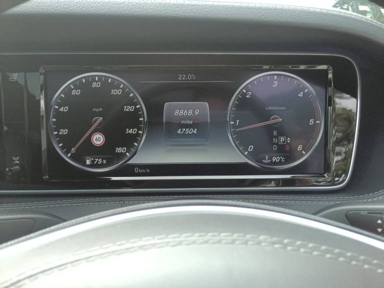 2014 MERCEDES-BENZ S-CLASS 3.0 S350L V6 BLUETEC AMG LINE SALOON 4DR DIESEL G-TRO