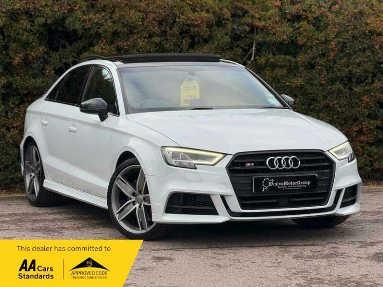 2018 Audi A3 S3 TFSI Quattro Black Edition 4dr S Tronic SALOON PETROL Automatic