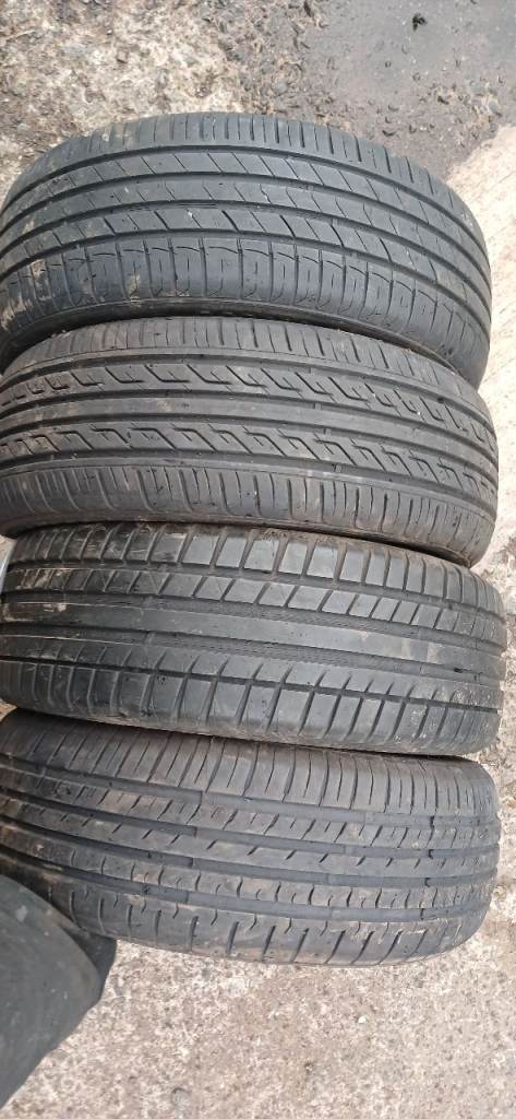 185 55 15 Tyres x 4 Very Good Treads