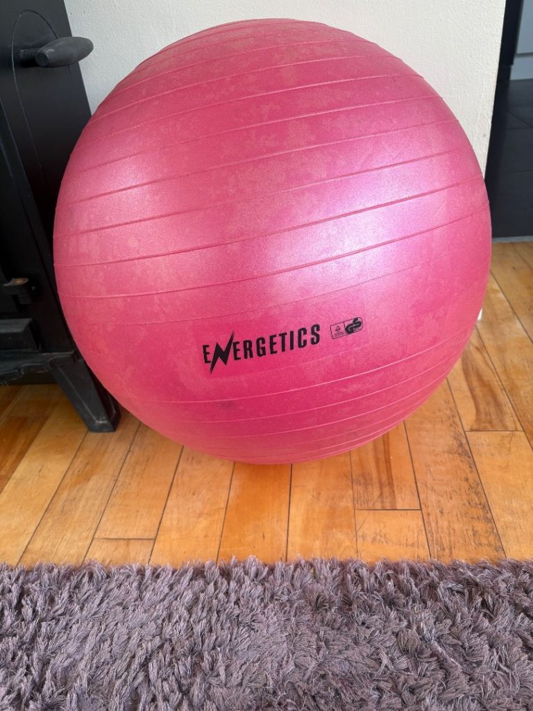 FREE PINK YOGA BALL