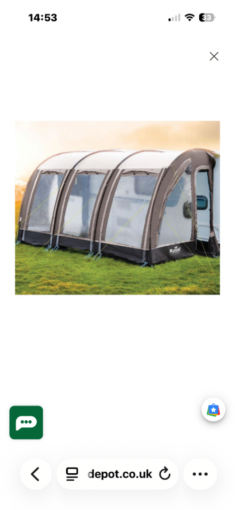 Bran new porch awning