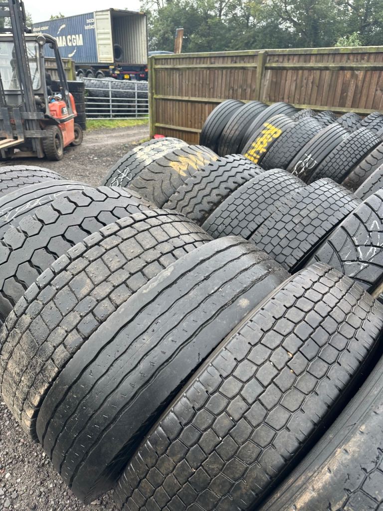 Second hand truck tyres part worn truck tyres for export 