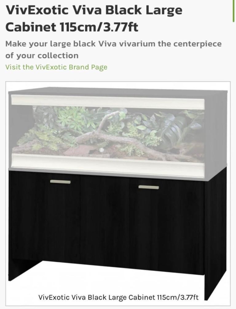 Reptile cabinet 