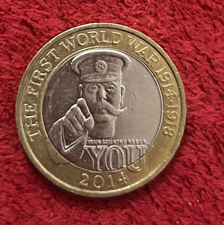 First World War 1914-1918 coin
