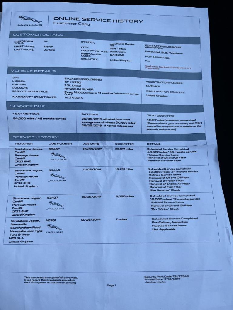 JAGUAR XF 2.2 d R-Sport 2014