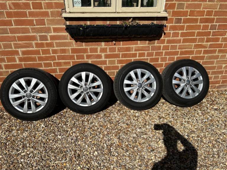 16'' GENUINE VW TRANSPORTER T6 T6.1 T5.1 T5 CLAYTON ALLOY WHEELS & TYRES 2024