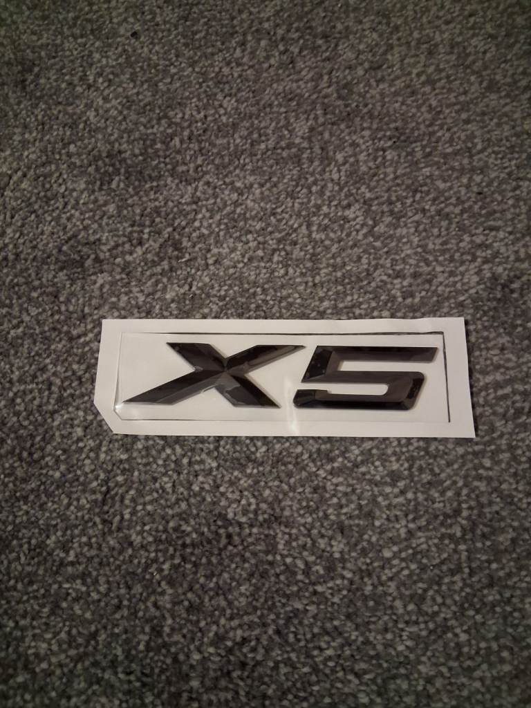 BMW X5 Car Emblem