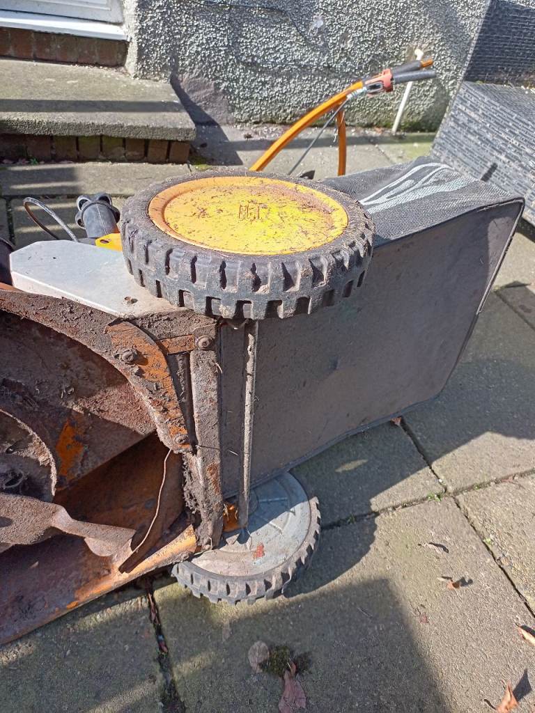 Commercial AS petrol lawnmower 