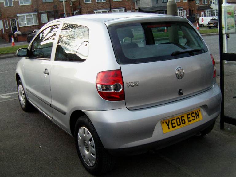 VOLKSWAGEN URBAN FOX 1.2 (1198 CC) 2006 PETROL 3 DOOR HATCHBACK 