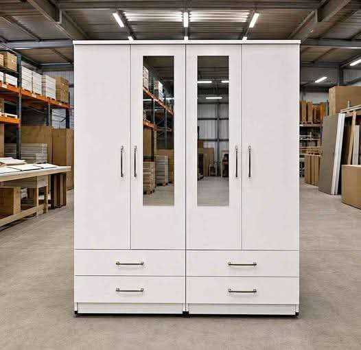 Brand New Folding Door Wardrobe Set - Various Sizes | Free Delivery