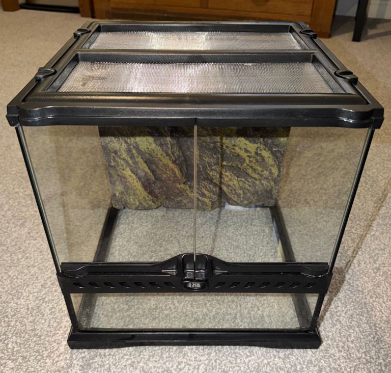 Exo terra glass vivarium 30cm x 30cm x 30cm