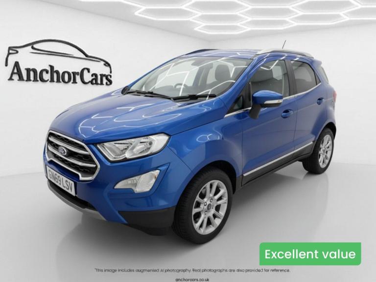 2019 Ford Ecosport 1.0T EcoBoost GPF Titanium SUV 5dr Petrol Auto Euro 6 (s/s) (125 ps) Hatchback...