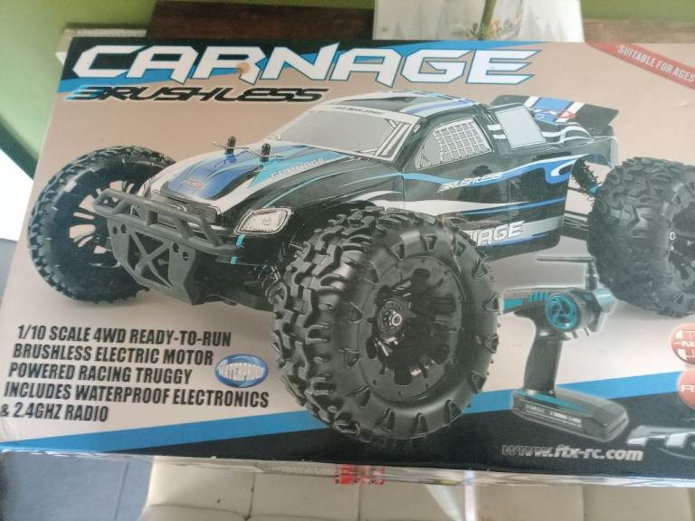 Carnage brushless RC buggy