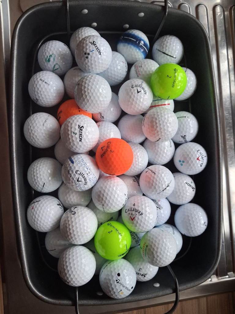 50 preloved and lost golf balls (28.8.26)