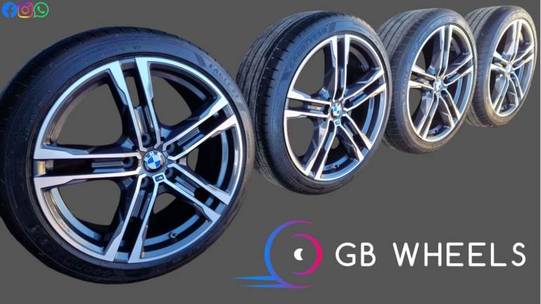 Genuine BMW 556M 18" Alloy Wheels M135i 1 2 Series F40 F44 F45 F46 G42