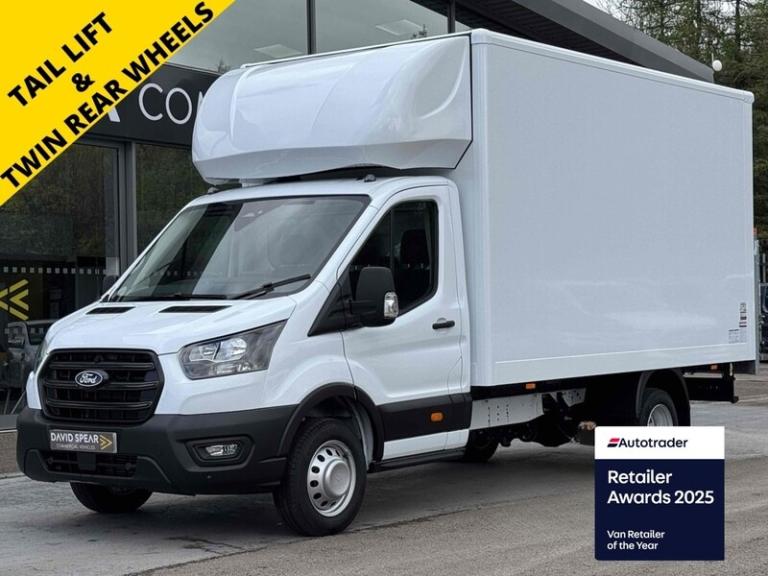  Ford Transit TDCI 130ps 350 L4  Lwb 4.1M DRW with Air Con, Tail Lift &amp; Upgraded Interior Lut...