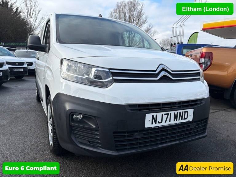 2021 Citroen Berlingo 1.2 1000 PureTech Enterprise M Pro panel, 34,300 miles, Euro 6 petrol, Manu...