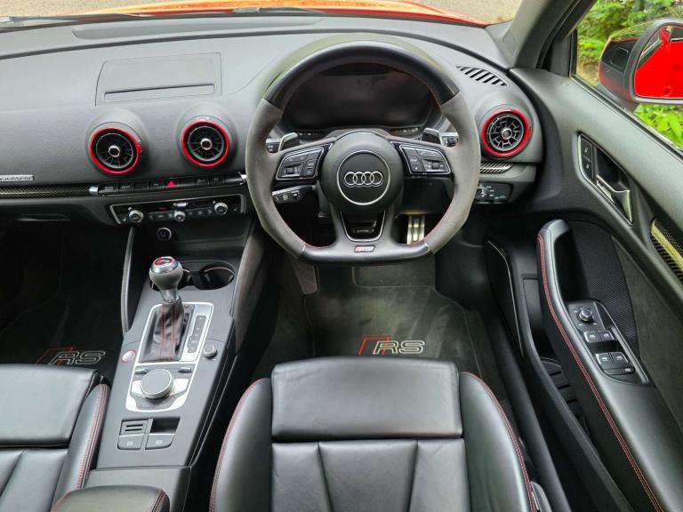 2018 Audi RS3 2.5 TFSI Saloon 4dr Petrol S Tronic quattro Euro 6 (s/s) (400 ps) Saloon Petrol Aut...